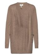 Objthess L/S Cardigan Noos Object Brown