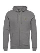 Zip Through Hoodie Lyle & Scott Grey