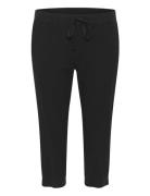 Kcnana Capri Pants Kaffe Curve Black