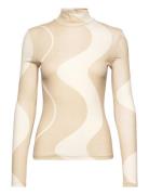 Envelda Ls H-N Tee 5328 Envii Beige