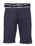 Dks Belted Bermuda Shorts Sebago Blue