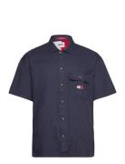 Tjm Classic Solid Ss Overshirt Tommy Jeans Navy