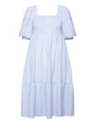 Cheri Stripe Dress A-View Blue