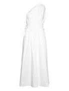 La Ora Midi Dress Faithfull The Brand White