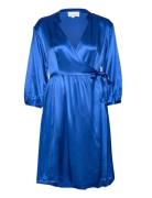 Moia Wrap Dress Noella Blue