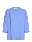Blouse 3/4 Sleeve Gerry Weber Edition Blue