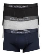 Mens Knit 3Pack Trun Emporio Armani Patterned