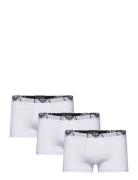 Men's Knit 3Pack Trunk Emporio Armani White