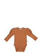 Body Ls W. Puff, Rosehip Smallstuff Orange