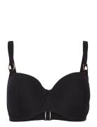 Sahara Padded Bikini Top Primadonna Black