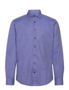 Bs Nadim Slim Fit Shirt Bruun & Stengade Blue