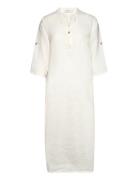 Crbellis Caftan Dress Cream White