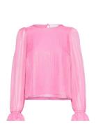 Top In Metallic Shimmer Coster Copenhagen Pink