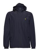 Zip Through Hooded Jacket Lyle & Scott Navy