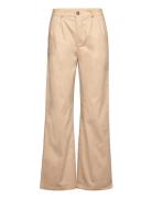 High Waist Pleat Front French Connection Beige