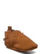 Elastic Slipper Suede En Fant Brown