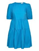 Short Dress With Open Back Coster Copenhagen Blue