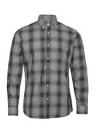 Slhslimtheo Shirt Ls Selected Homme Grey