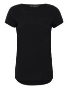 Vmbecca Plain Ss Top Wvn Noos Vero Moda Black