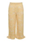 Pkmaya Culotte Pant Little Pieces Yellow