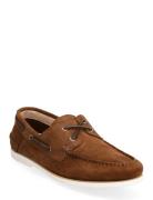Th Boat Shoe Core Suede Tommy Hilfiger Brown