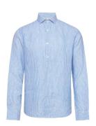 Bs Palma Casual Slim Fit Shirt Bruun & Stengade Blue