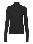 Rib Mock Neck Top Filippa K Black