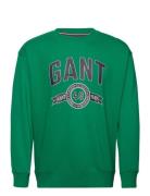 C-Neck Retro Crest Sweater GANT Green