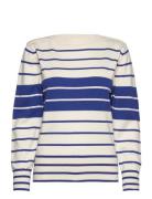 Block Stripe Boat Neck GANT Blue