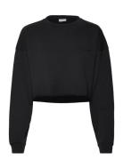 Pro Cropped Sweat O'neck H2O Fagerholt Black