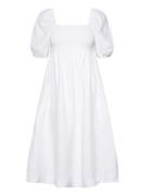 Edda Linen Dress Ella&il White