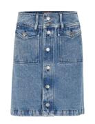 Mini A-Line Skirt Bc BOSS Blue