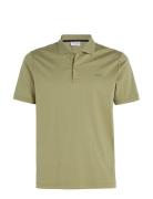 Smooth Cotton Slim Polo Calvin Klein Green