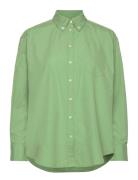 Relaxed Bd Luxury Poplin GANT Green