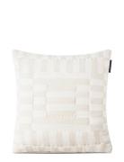 Quilted Linen Blend Pillow Cover Lexington Home White