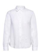 Reg Linen Chambray Shirt GANT White
