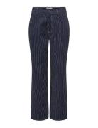 Onlnehva Hw Straight Pants Pnt ONLY Navy