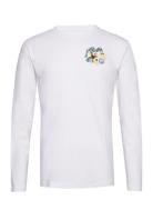 Mel Wizard Badge Long Sleeve Double A By Wood Wood White