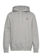 Ian Chiller Hoodie Double A By Wood Wood Grey
