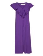 Kasialiw Midi Dress InWear Purple