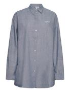 Sherlynrs Shirt Résumé Blue