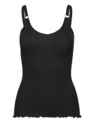 Organic Strap Top Rosemunde Black