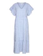 Objazana S/S Long Dress 126 Object Blue