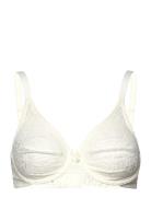 Halo Lace Moulded Underwire Bra Wacoal White