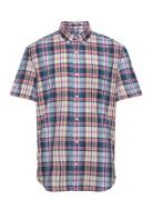 D1. Reg Colorful Check Ss Bd GANT Blue