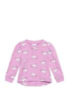 Nmfvianja Ls Aop Sweat Unb L1 Name It Pink