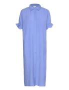 Objcif Tiana Ss Midi Dress E Ss Fair 23 Object Blue