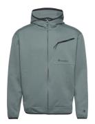 Hooded Full Zip Sweatshirt Champion Green