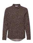 Milly Shirt Aop 9942 Samsøe Samsøe Brown