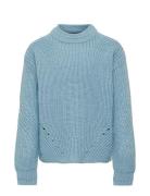 Kognewriley L/S Pullover Cp Knt Kids Only Blue